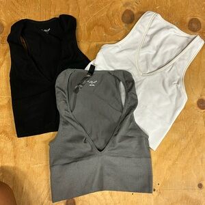Out From Under Ribbed Tank Tops - bundle of 3